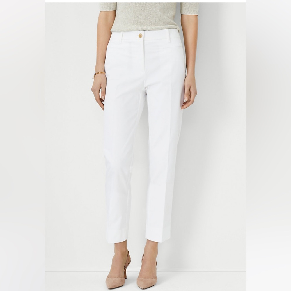 Ann Taylor Cotton Crop Pant